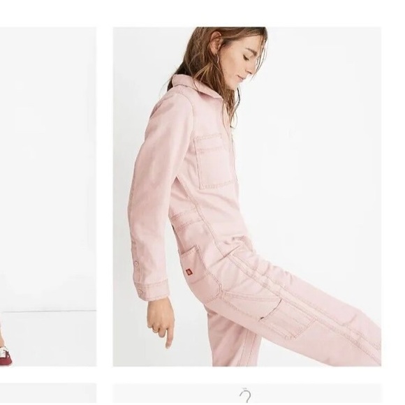 Madewell x dickies pink coverall jumpsuit - Picture 8 of 8